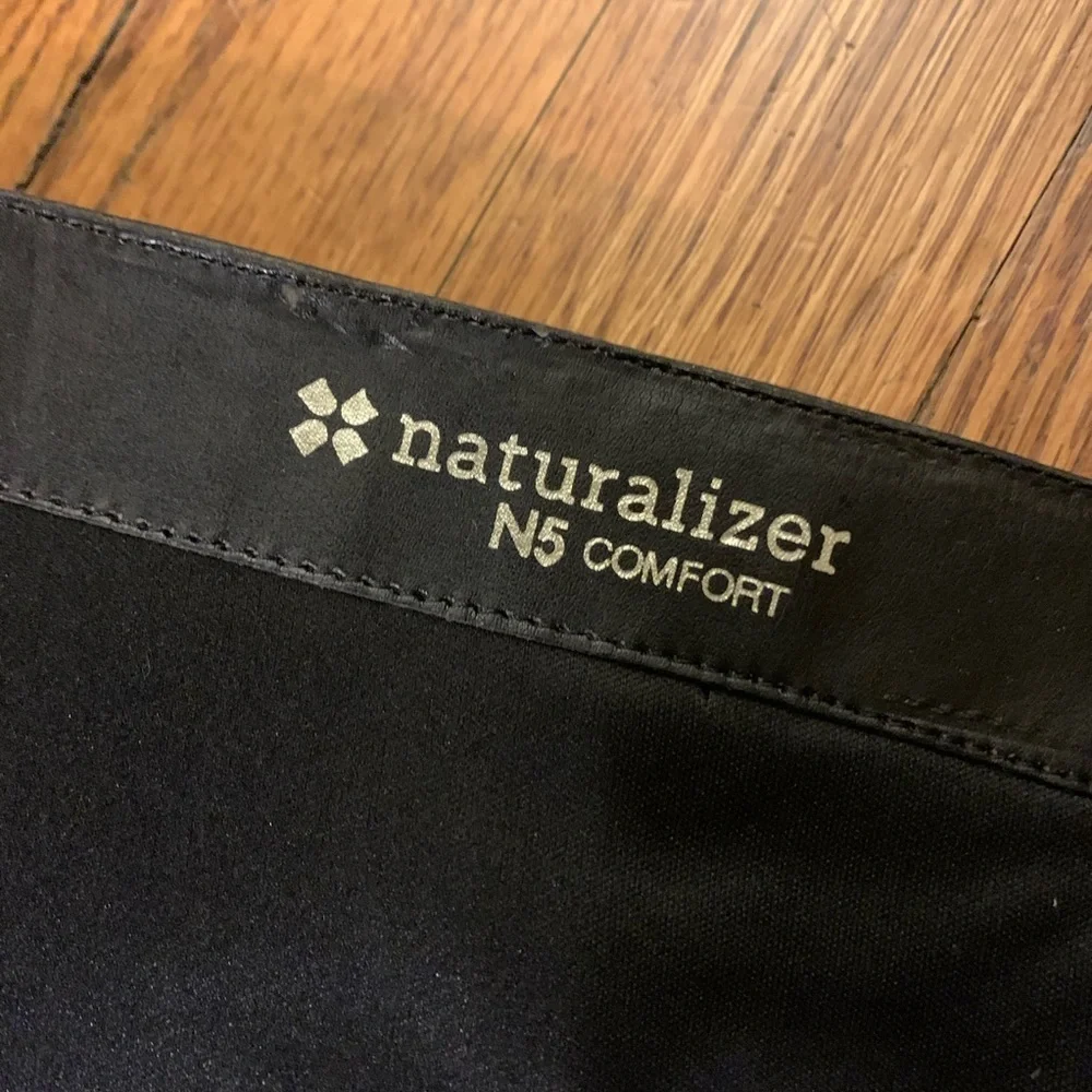 NWOT Naturalizer Causeway Black Leather Boots 6.5